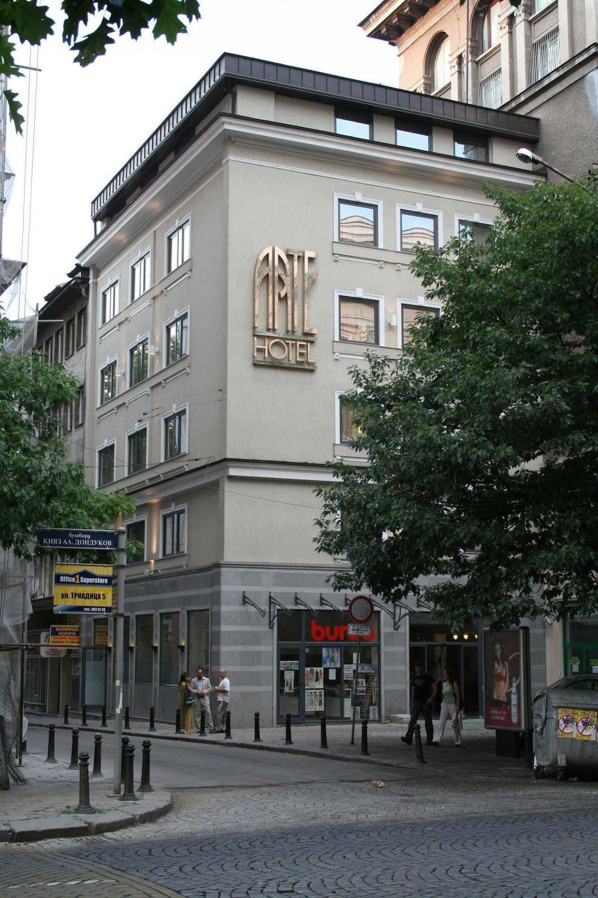 Arte Hotel Sofia Buitenkant foto